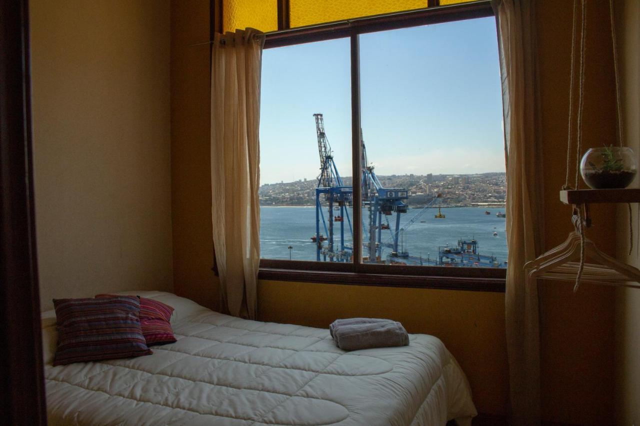 ホテルCasa Cuatro Vientos ヴァルパライソ エクステリア 写真