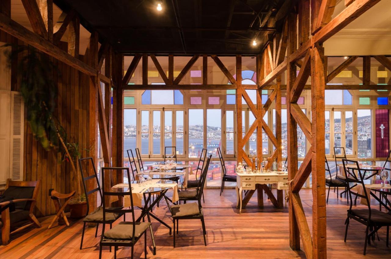ホテルCasa Cuatro Vientos ヴァルパライソ エクステリア 写真